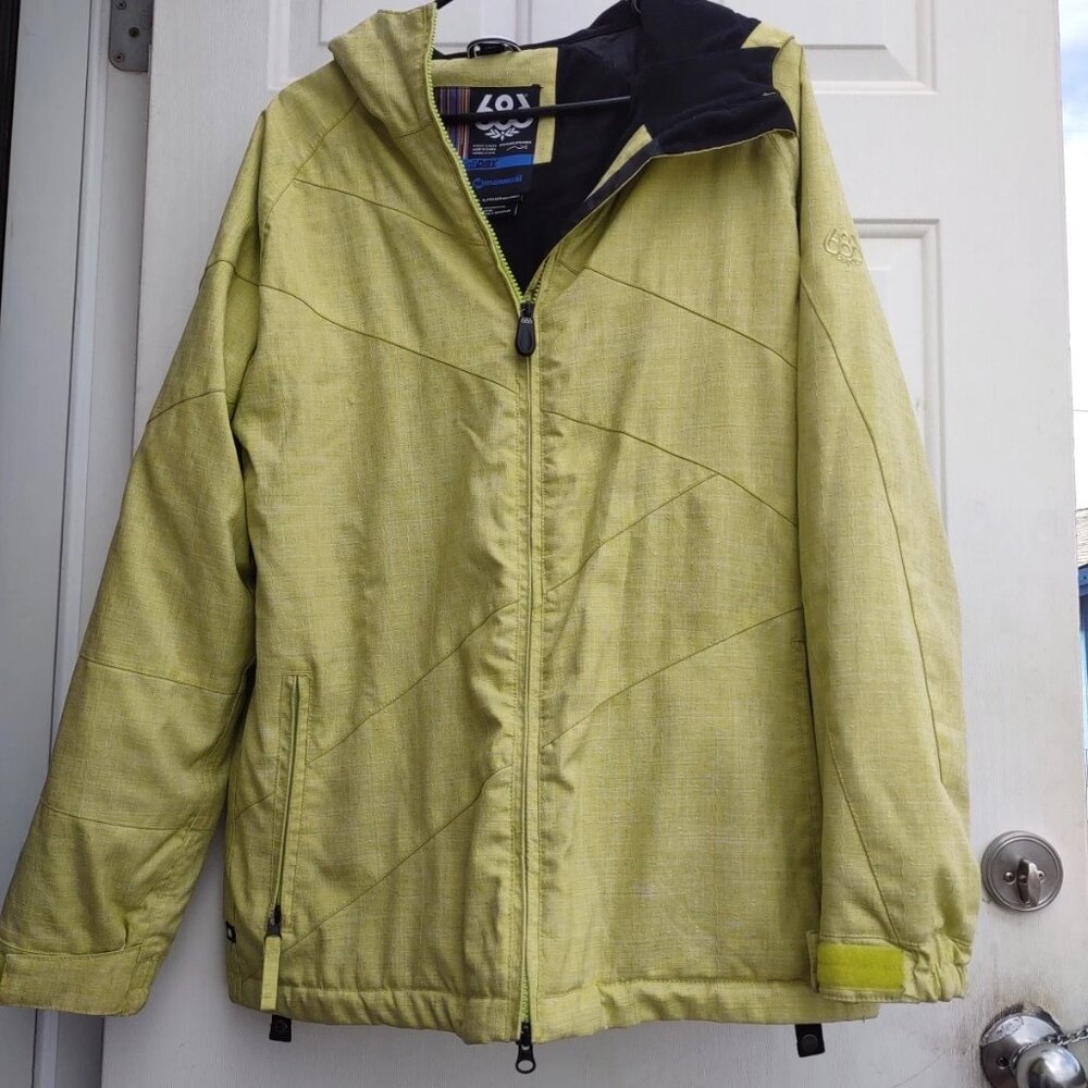 Men's Barely Worn 686 Infidry Mannual Waterproof Insulated Polyester Jacket L